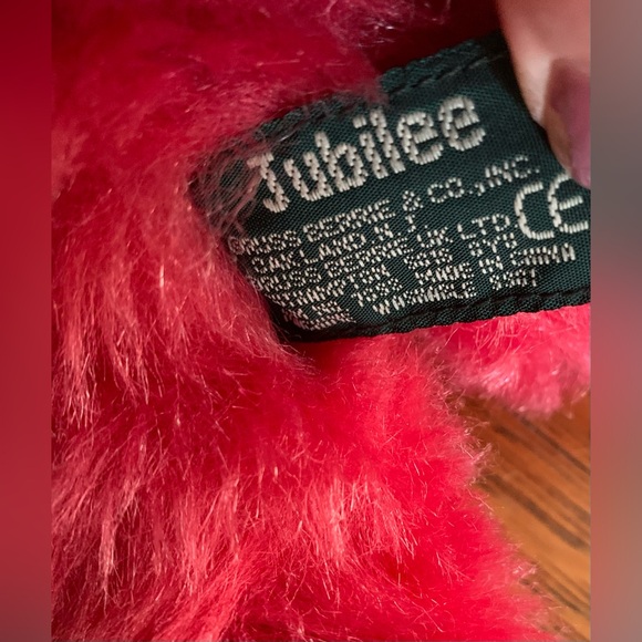 Russ Bears From The Past Teddy Bear plush JUBILEE 14” Beanbag Watermelon Pink - Picture 7 of 9